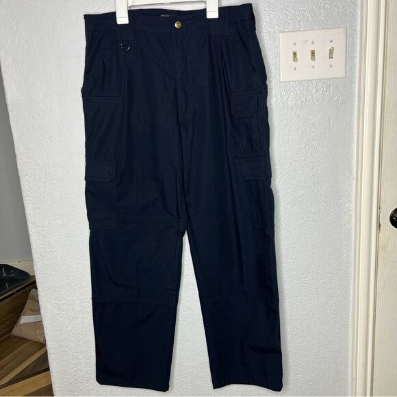 5.11 Tactical Series Style 74273 Navy Blue Men’s Pant Sz 34x30 Work Casual - Picture 2 of 13